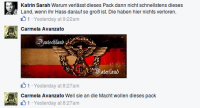 Vaterschland - auf Pegida Dreiländereck FB Seite