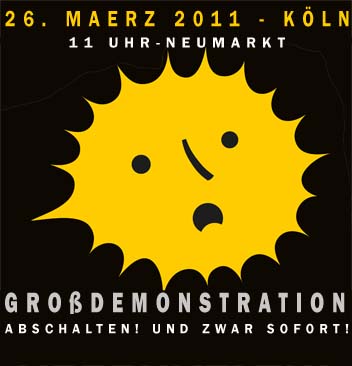 Großdemonstration: Abschalten! Und zwar sofort!