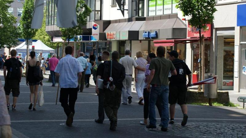 Nazis auf Wanderung