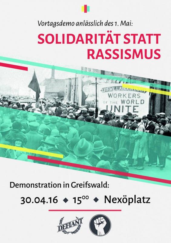 Solidarität statt Rassismus!