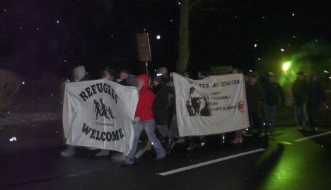 Spontandemo nach rassistischem Anschlag in Kirchohsen