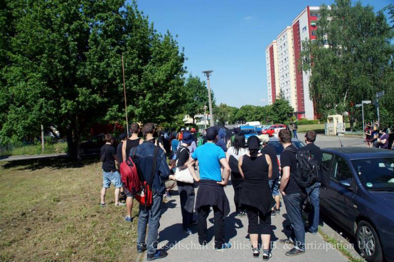 Der Spanziergang von hinten