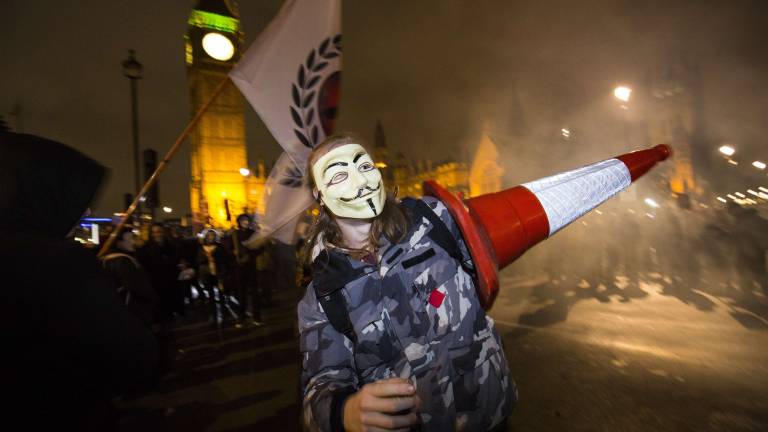 Guy Fawkes on the Streets