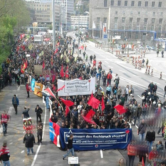 Großer Demostart