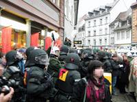 Antifaschistische Demonstration am 14. November 2009 in Freiburg