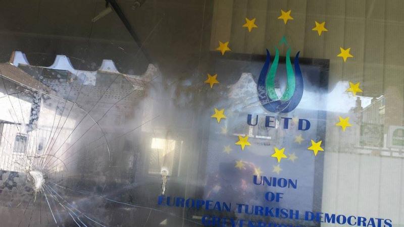 Brandanschlag auf Union Europäisch-Türkischer Demokraten (UETD)