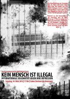 Kein Mensch ist illegal - Plakat