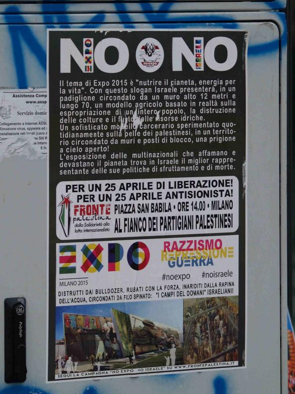 No Expo - Demo der SchülerInnen in Milano - 30.04.2015