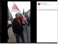 Essen 02.04.2016: NPD-Demonstration, Claus Cremer