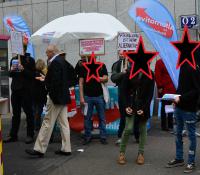 AfD-Stand in Mannheim gestört - 3