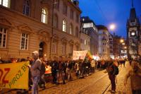 Demo am Martinstor