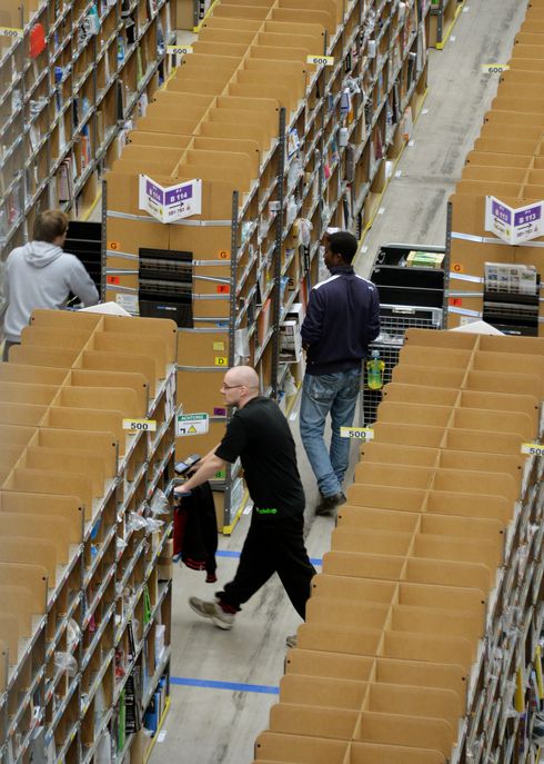 Arbeit bei Amazon in Brieselang