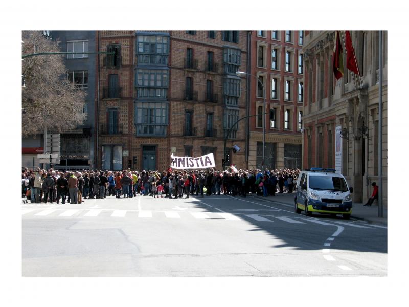 Unabhängigkeitsdemo in Iruña Frühling 2016 - 3