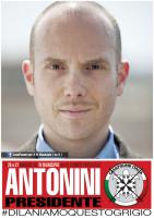 Mauro Antonini, CasaPound Kandidat, Bruder des Vizepräsidenten CasaPounds Andrea Antonini, Eu-Assistent von Mario Borghezio