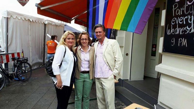 Kristian Brinker, Beatrix von Storch, Frank-Christian Hansel