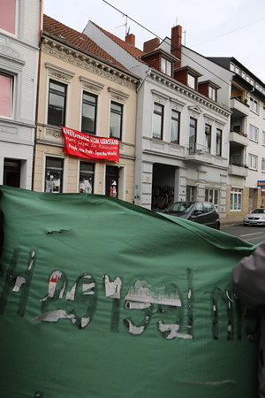 Ein leeres Haus im Buntentorsteinweg