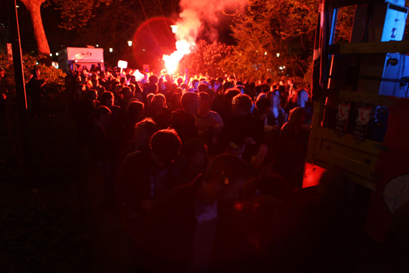 Tolle Stimmung auf allen Straßen