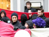 Antifaschistische Demonstration am 14. November 2009 in Freiburg