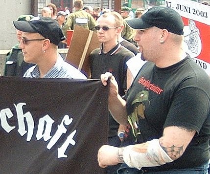 Rene Großkopf (links) neben FNS- Kader Frank Zunner (rechts)