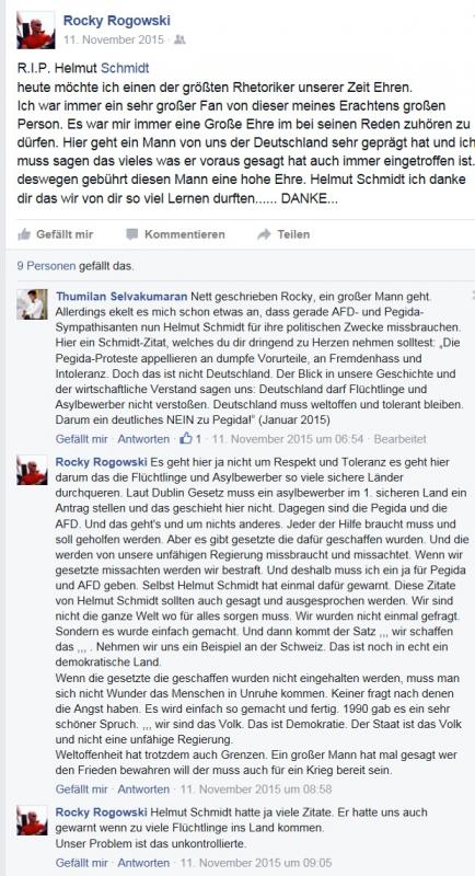 juergen rogowski beruft sich auf dublin abkommen, ja zu Afd & Pegida