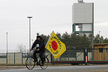 Fahrrad-Rallye-Blockade in Gorleben - 1