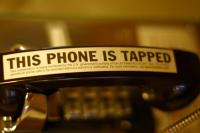 This phone is tapped - Symbolbild