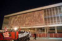 Demo vor dem Kulturpalast