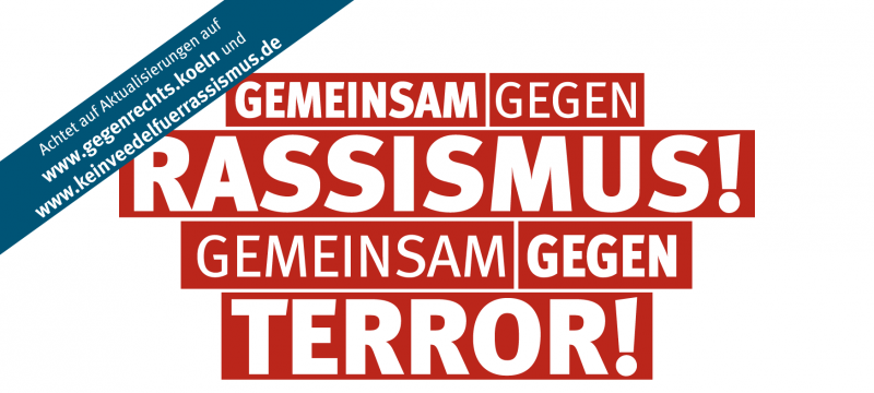 Gemeinsam gegen Rassismus und Terror