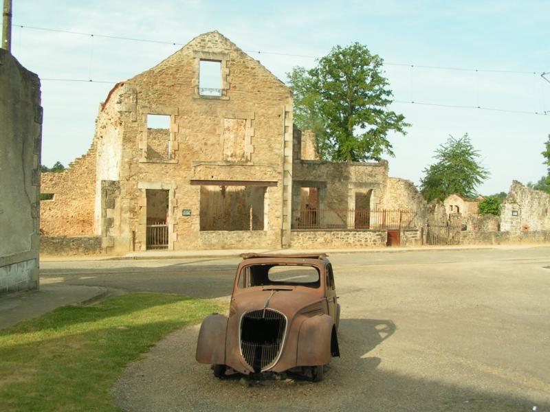 Die Ruinen in Oradur-sur-Glane2