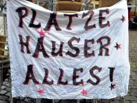 Freiraum-Kampagne "Plätze. Häuser. Alles.", Rathausplatz Freiburg