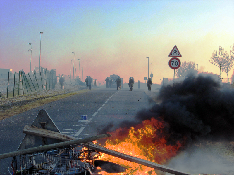 Proteste in Bure (1)