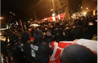 bild von der blockade vor zwei wochen