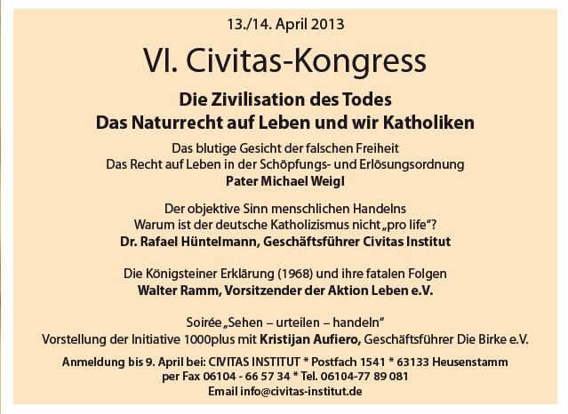 Civitas-Kongress Stuttgart 2013