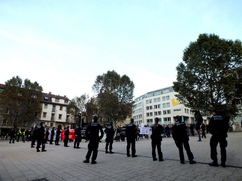 abschlusskundgebung auf dem wilhelmplatz