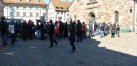 Proteste auf dem Münsterplatz