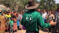 Queensland cattle grazier Bruce Currie travelled to India to speak to local landholders about their dealings with mining company, Adani.