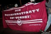 Die Bockwurstparty ist vorbei!