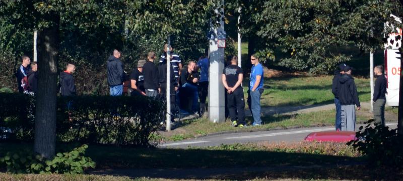 Lok-Hooligans am Völkerschlachtdenkmal 19