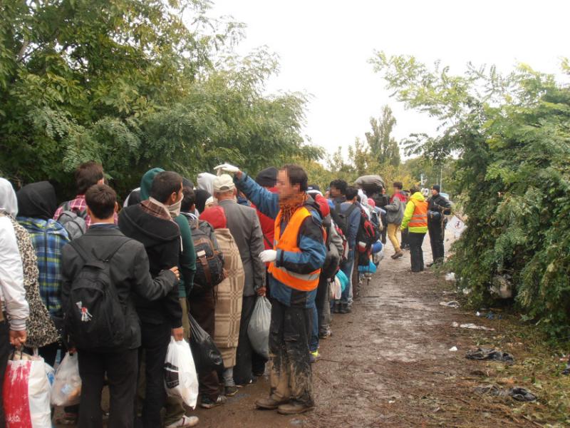 Grenzübergang Berkasovo-Bapska 7