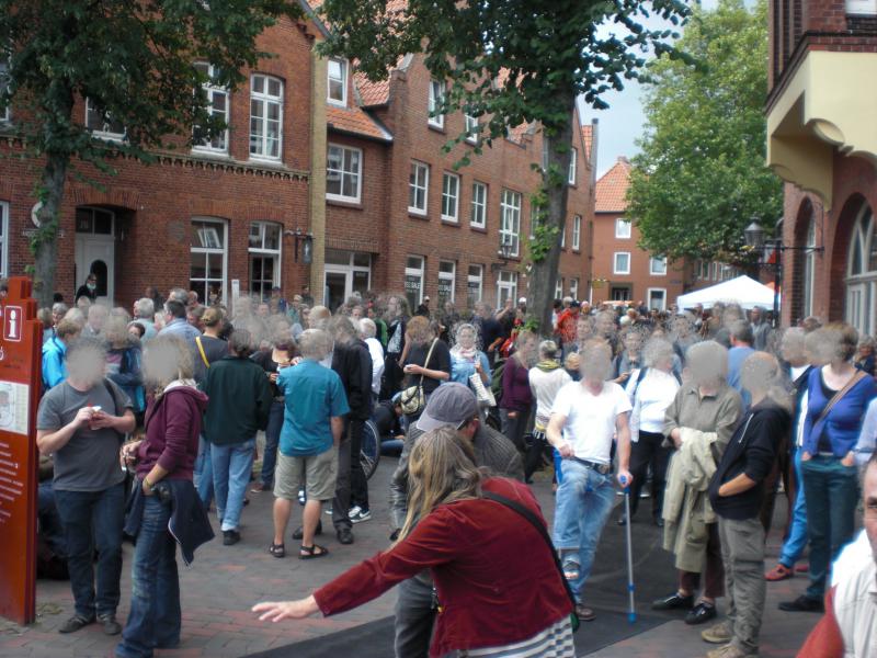 NPD-Brandstiftertour in Lüneburg - 1