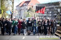 Antifa Demo in Berlin am 1. Mai