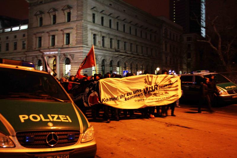 Antifa-Demo Leipzig - 4