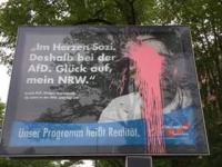 Angemietete Plakatflächen wurden sachgemäß kommentiert