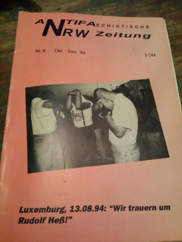 Antifaschistische NRW Zeitung, Oktober-Dezember 1994