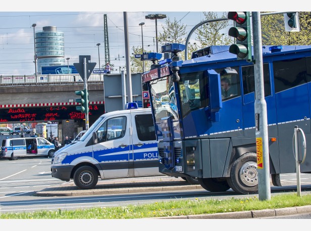 Proteste gegen den NPD Aufmarsch am 1. Mai 2016 in Bochum