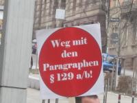 Weg mit den Paragraphen §§ 129 a/b