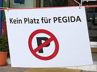 Kein Platz für Pegida