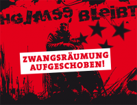 Zwangsräumung aufgeschoben