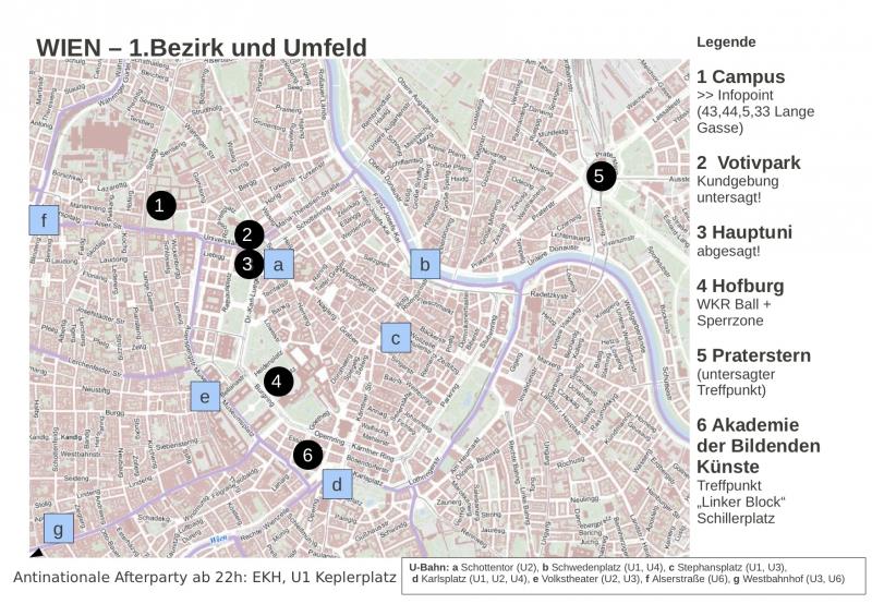 Stadtplan vom Freitag