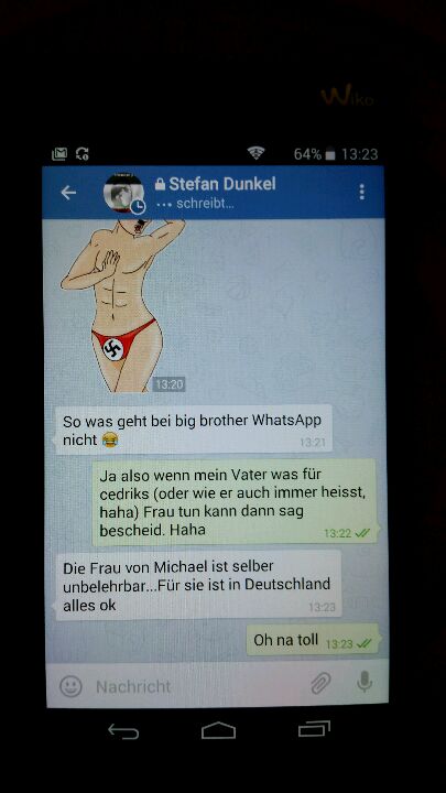 Chatverlauf von Stefan Dunkel